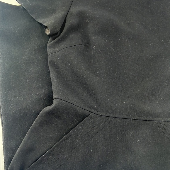 Tahari Fit & Flare Short Sleeve Dress with Side Pockets - Picture 5 of 10